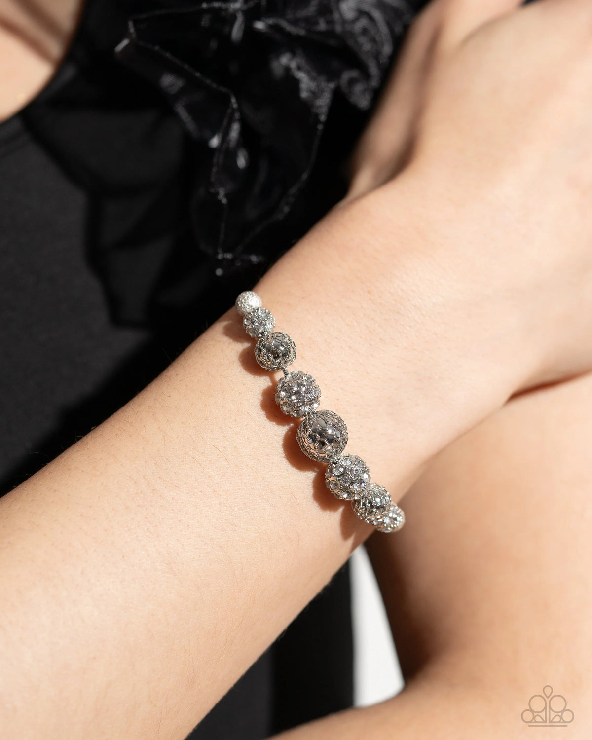 Steampunk Season White Bracelet