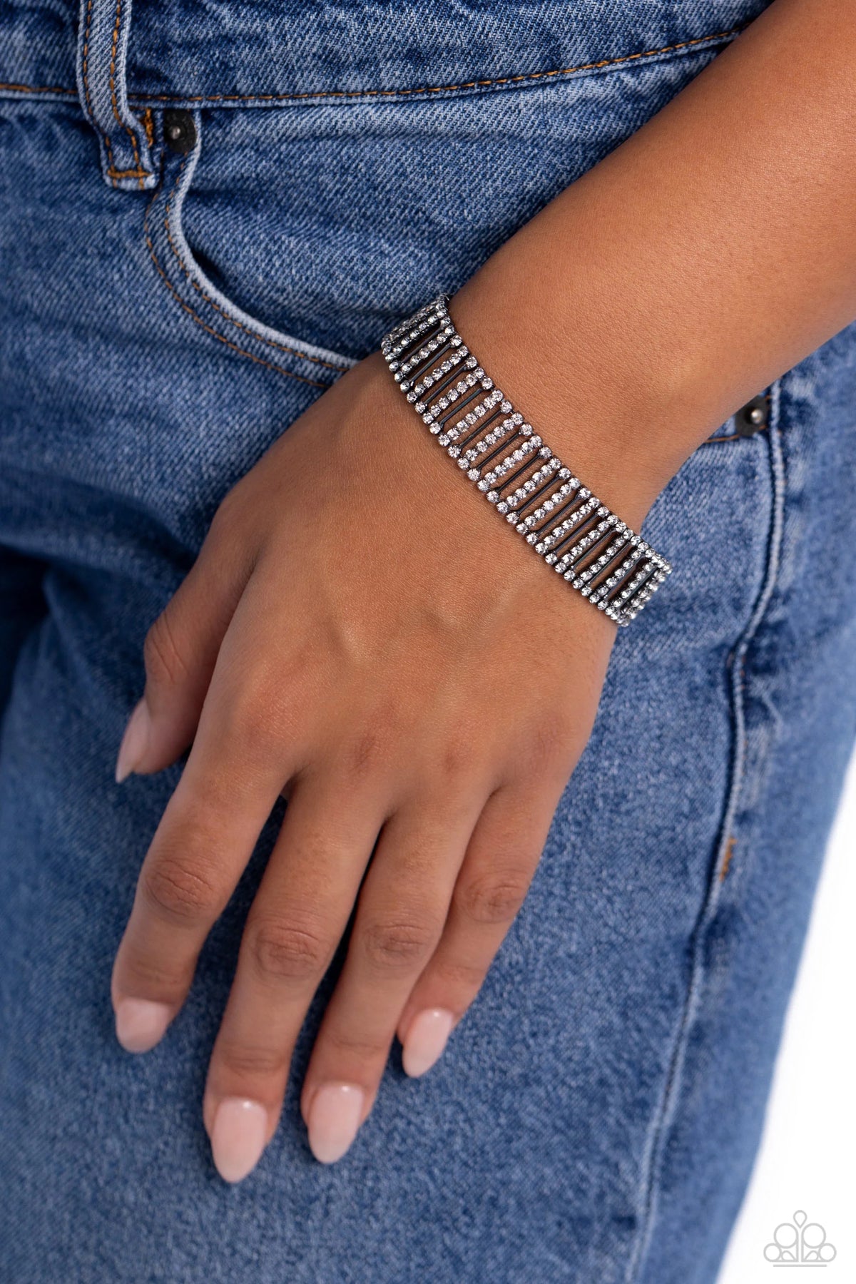 Elusive Elegance Black Bracelet