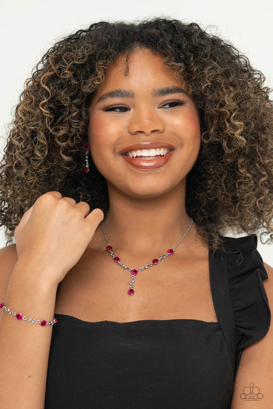 Led by the Rose Pink Post Earring