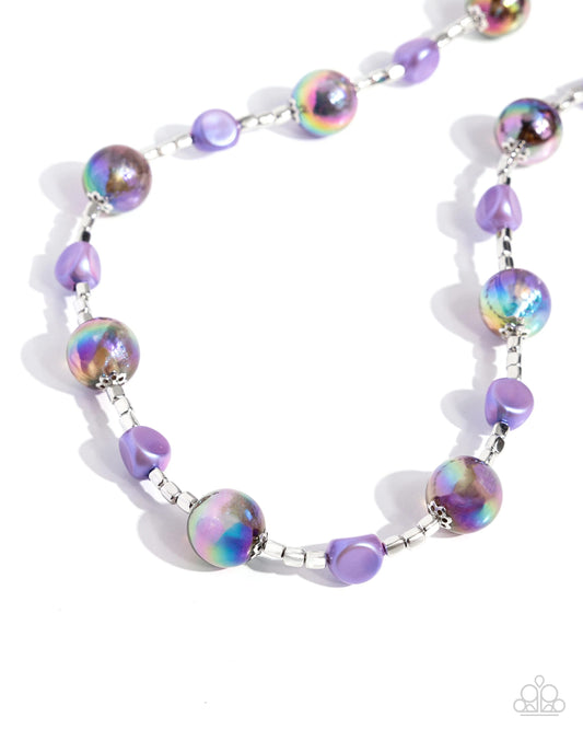 Malibu Makeover Purple Necklace