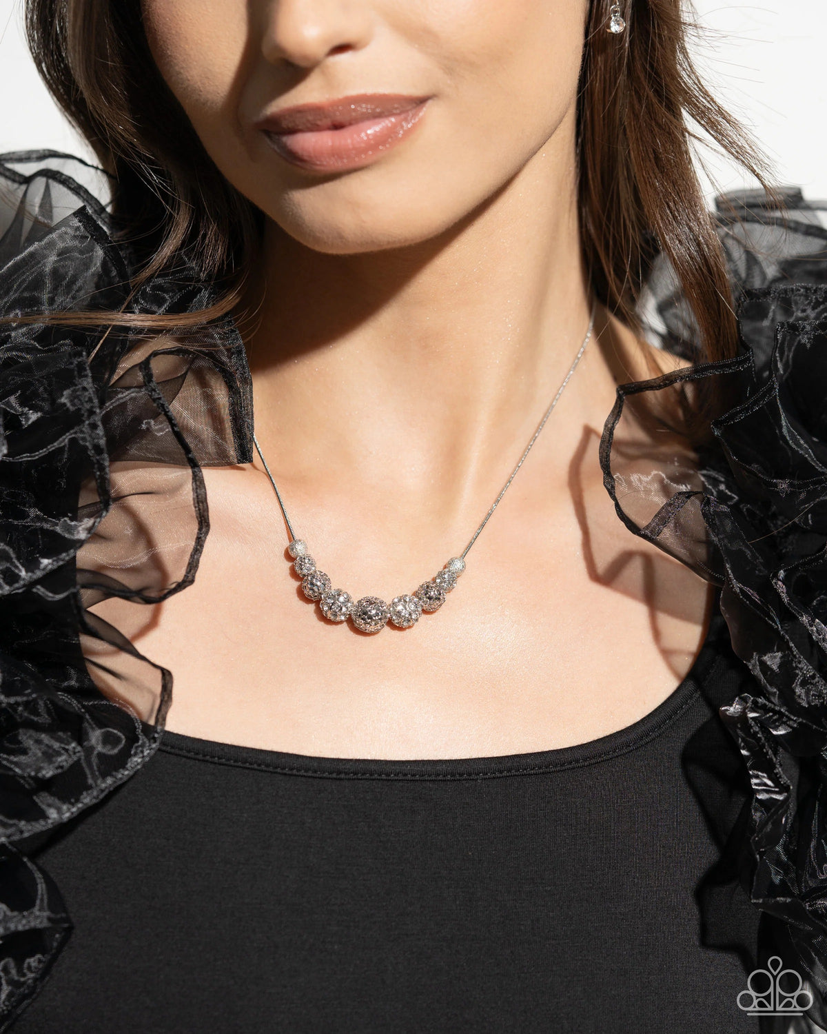 Gilded Gift White Necklace