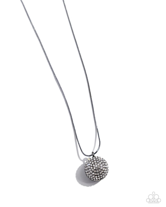 Bedazzled Bravado Black Necklace